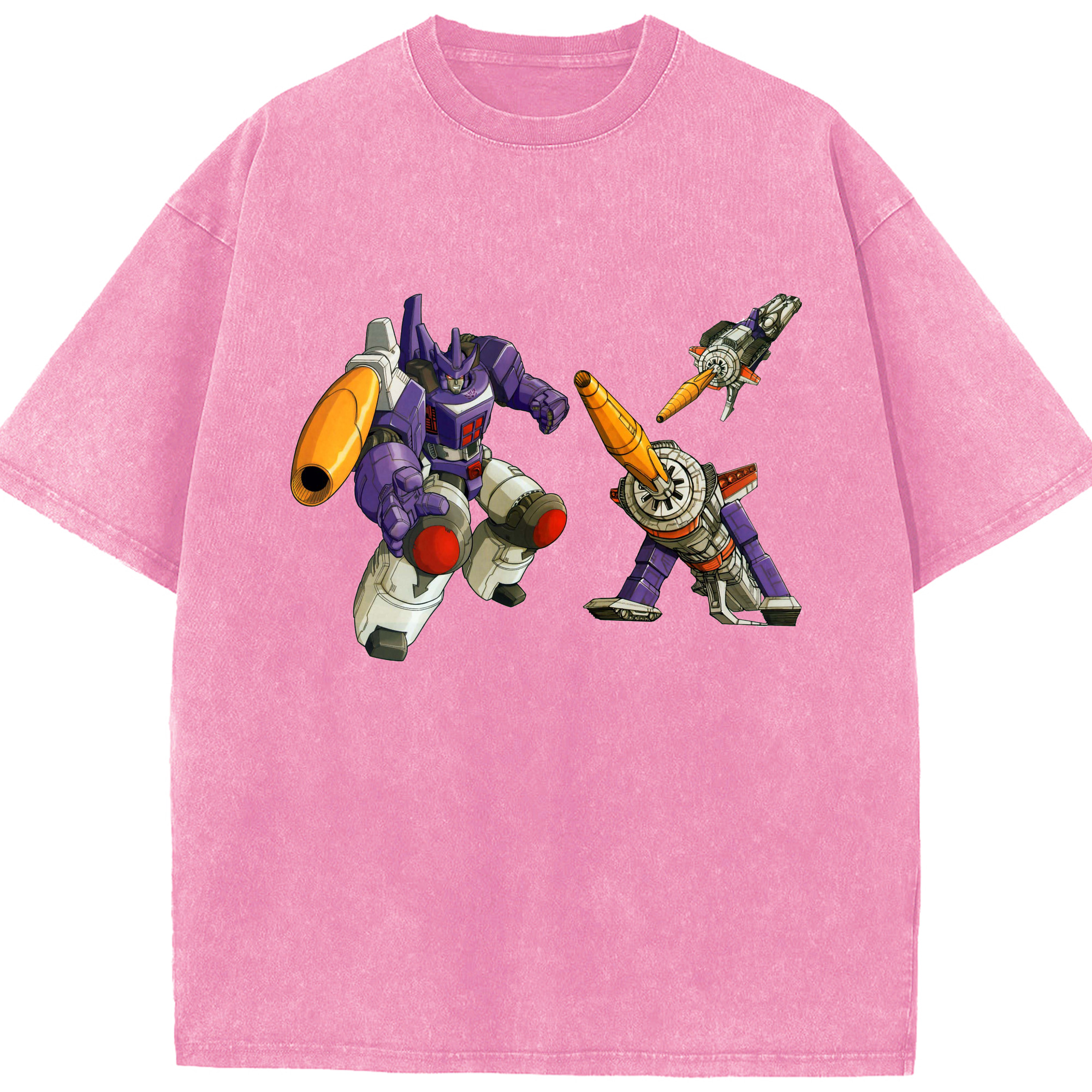 （画像用）  綿100% ヴィンテージ風 半袖Tシャツ（フロントプリント）